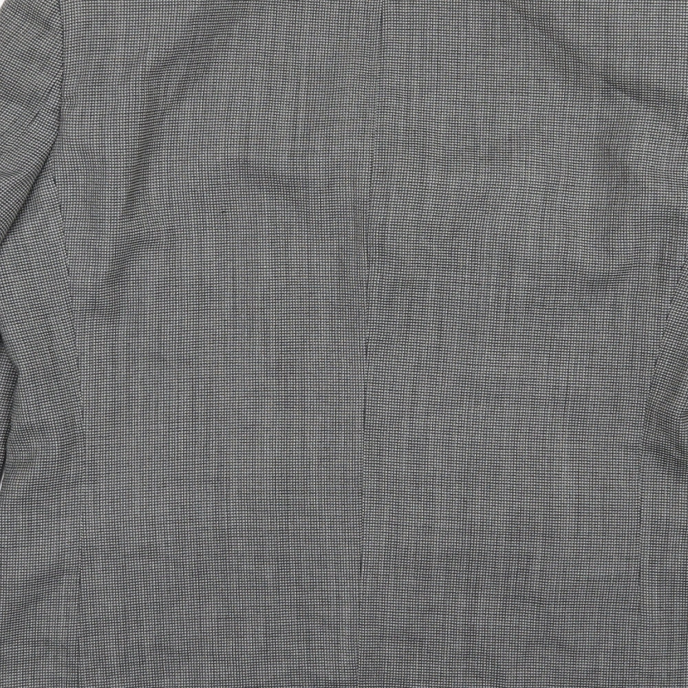 Conberti Mens Grey   Jacket Suit Jacket Size 40