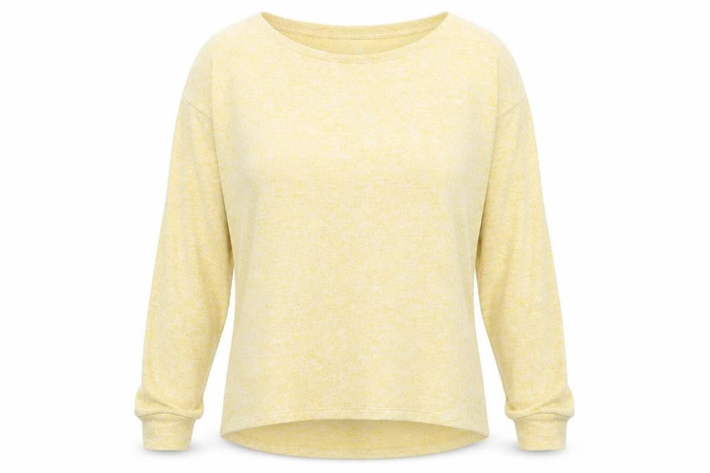 Next Womens Yellow  Jersey Pullover Sweatshirt Size 8  - Oversized