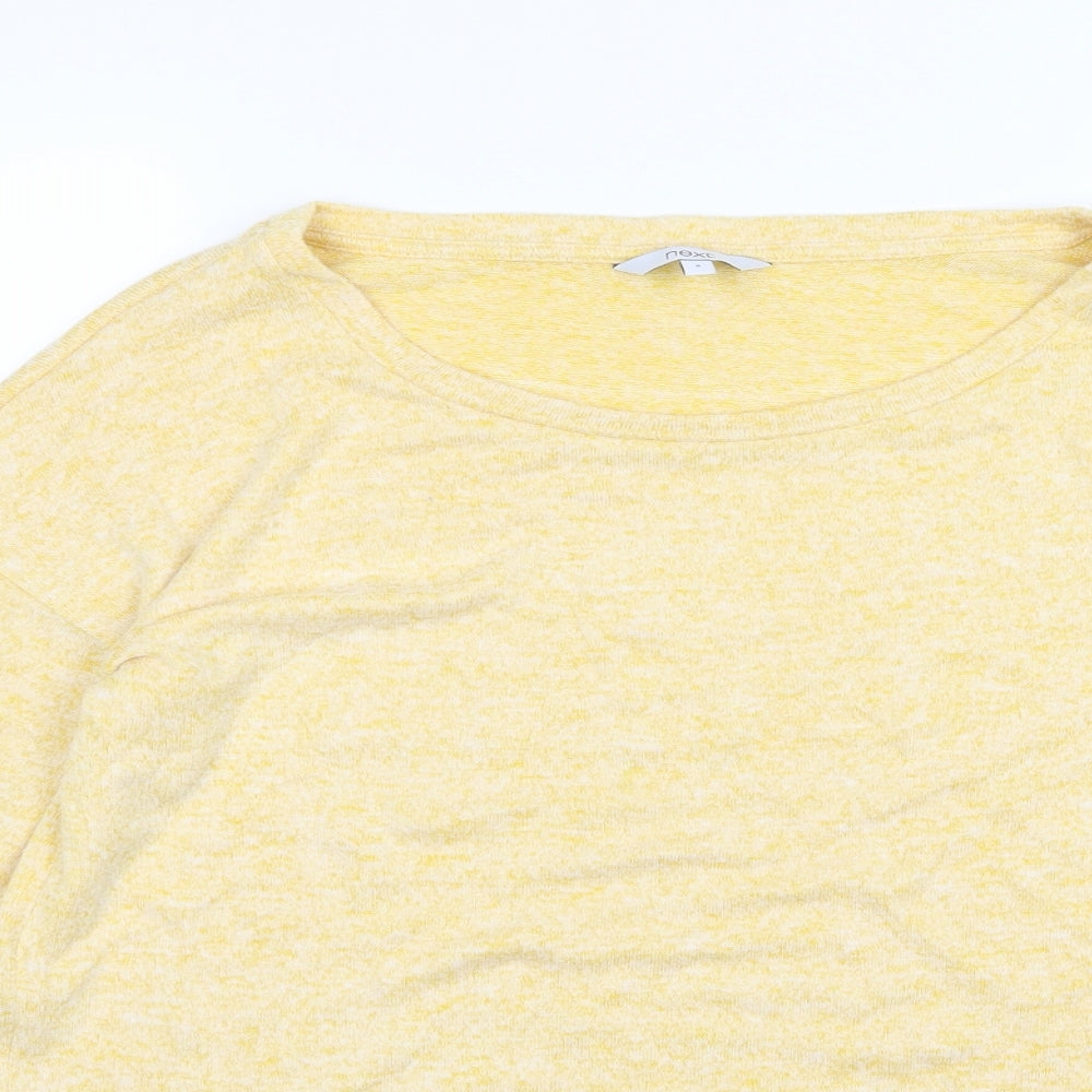 Womens UK Size 8 NEXT Yellow Pullover Sweatshirt