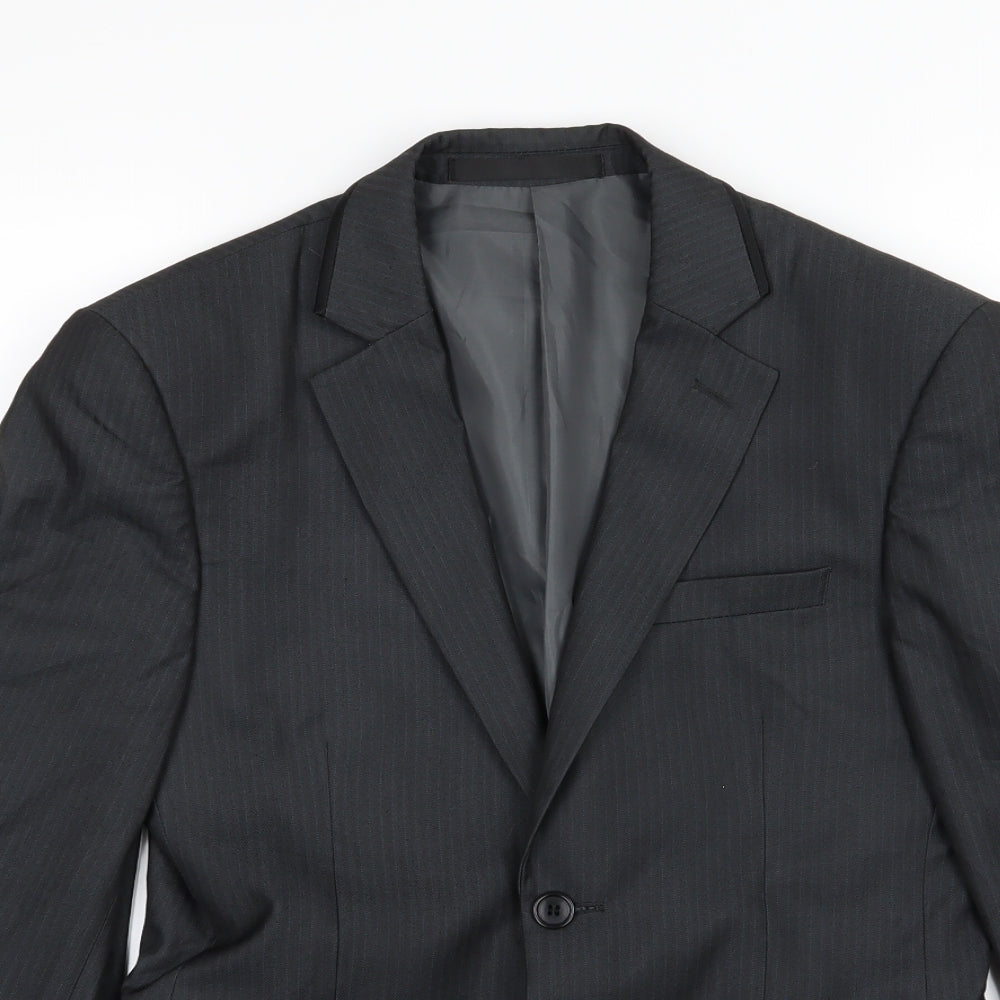 Mens UK Size 34 Marks and Spencer Regular Grey Suit Jacket