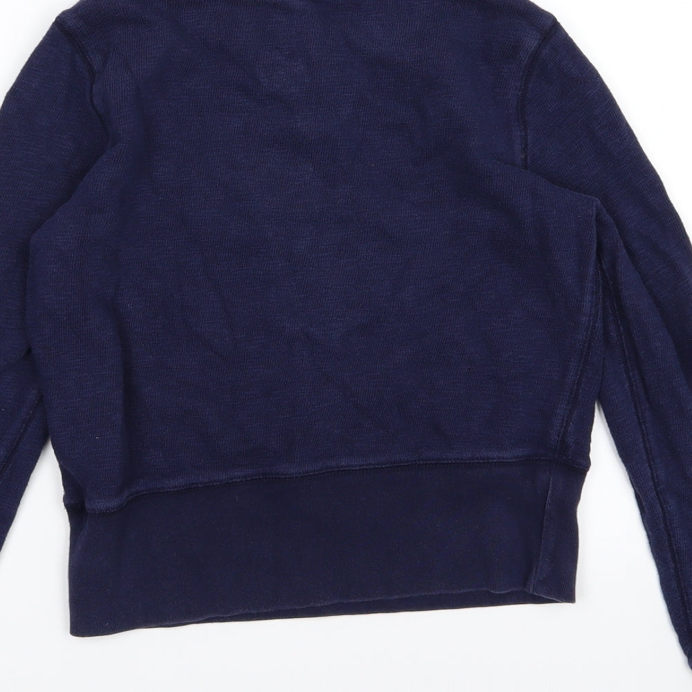 Gap Womens Blue  Jersey Pullover Sweatshirt Size XS