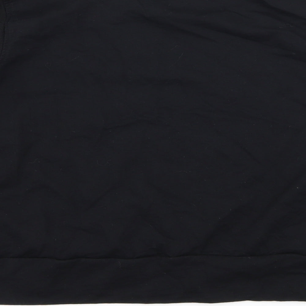 PEP & CO Girls Black Geometric Jersey Basic T-Shirt Size 11-12 Years  - Limited Edition