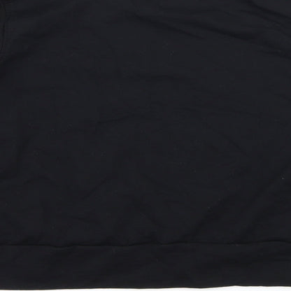 PEP & CO Girls Black Geometric Jersey Basic T-Shirt Size 11-12 Years  - Limited Edition