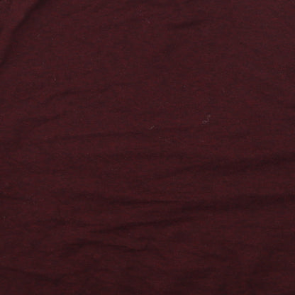 Burton Mens Red  Knit Pullover Jumper Size XL