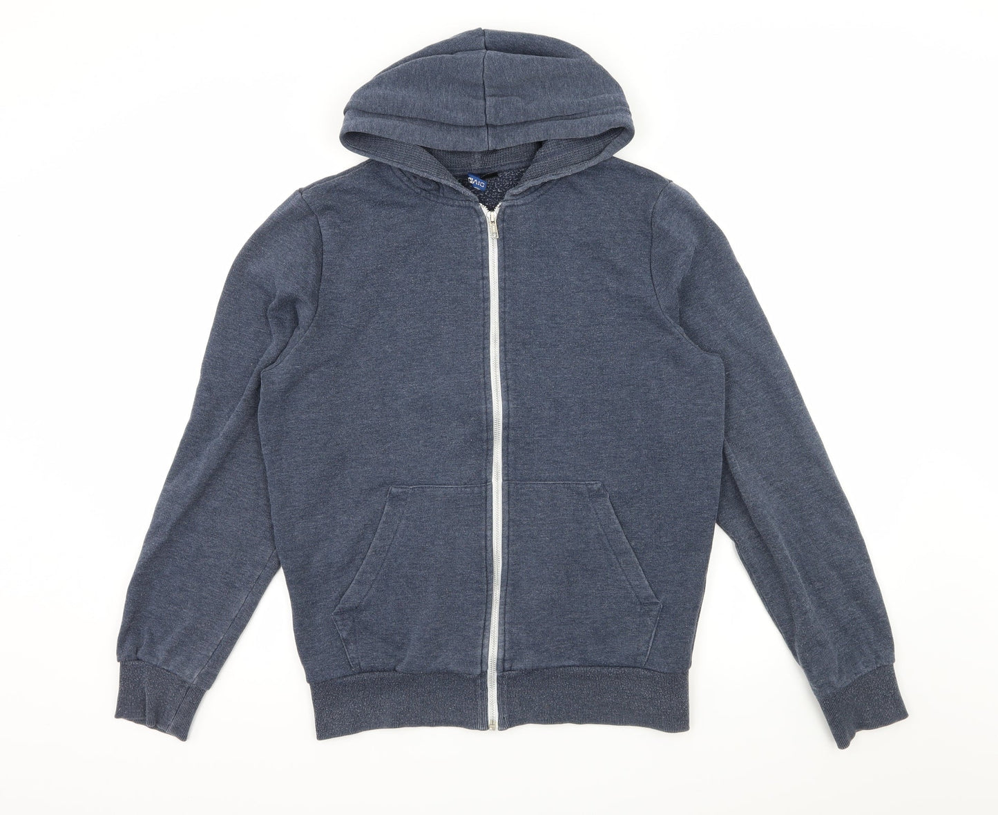 Mens UK Size S Divided by H&M Blue Pullover Hoodie
