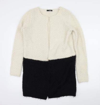 Quiz Womens Ivory  Knit Cardigan Jumper Size S