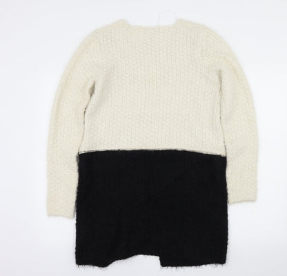 Quiz Womens Ivory  Knit Cardigan Jumper Size S
