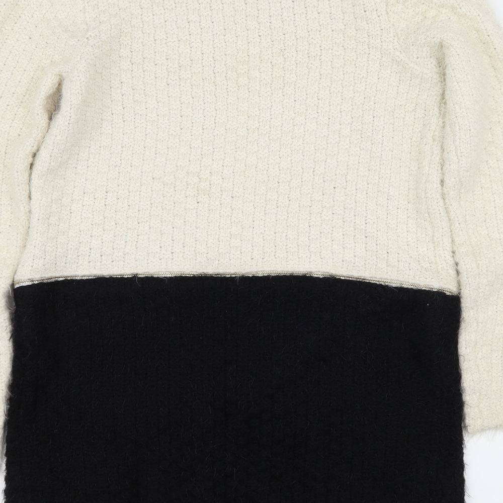 Quiz Womens Ivory  Knit Cardigan Jumper Size S