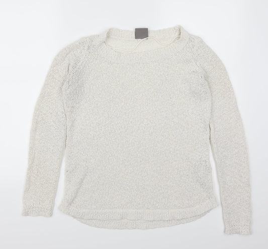 VERO MODA Womens White   Pullover Jumper Size XS