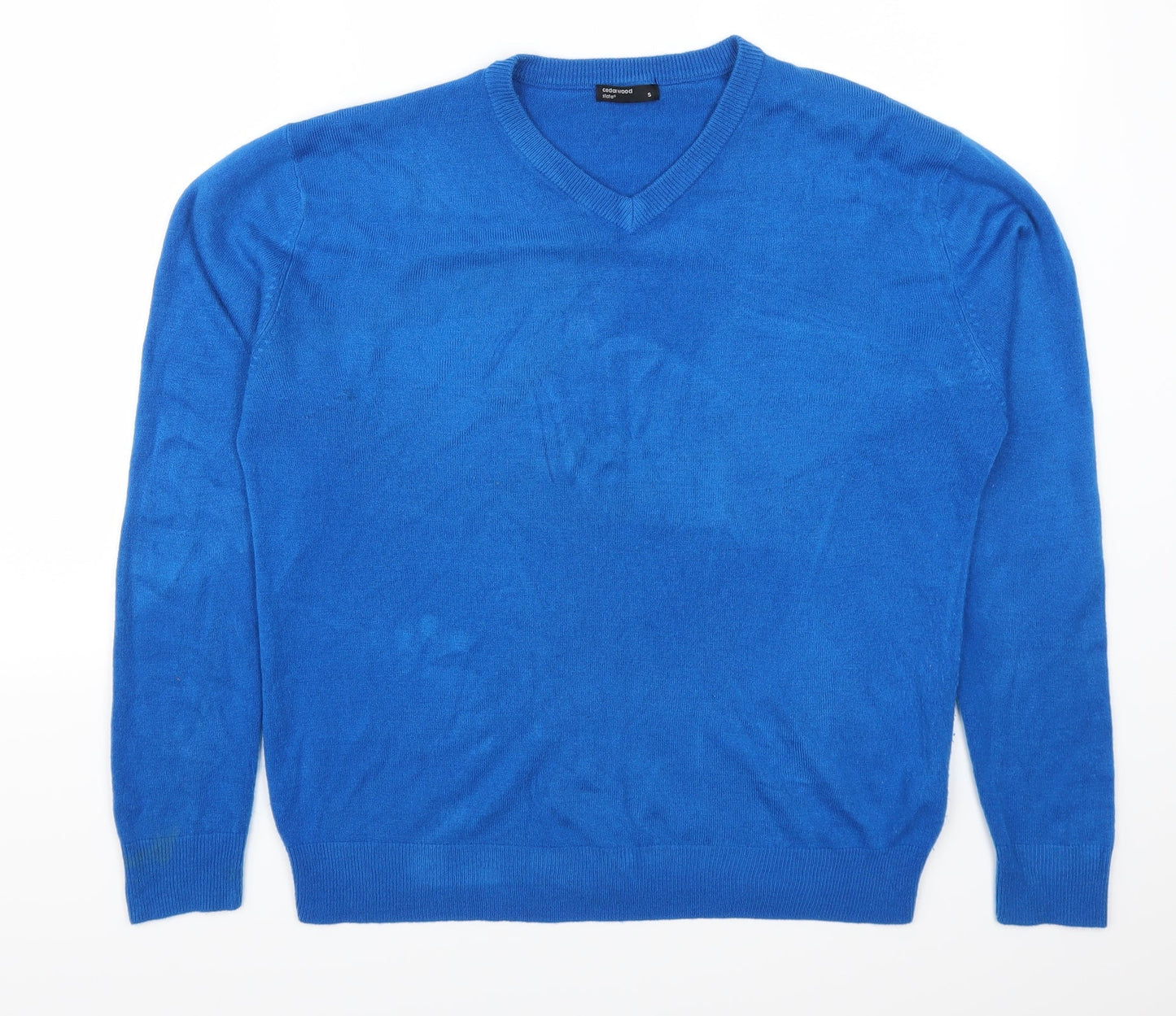 Cedar Wood State Mens Blue   Pullover Jumper Size S
