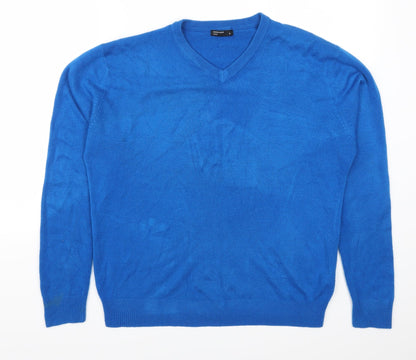 Cedar Wood State Mens Blue   Pullover Jumper Size S