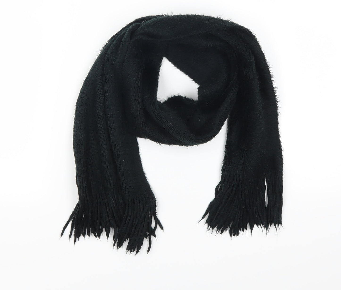 Preworn Womens Black    Scarf