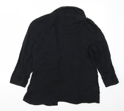 Womens UK Size 14 Oasis Black Jacket