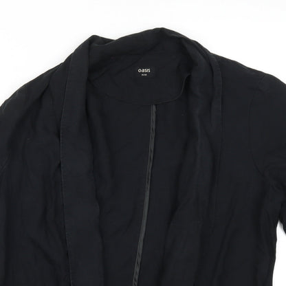 Womens UK Size 14 Oasis Black Jacket