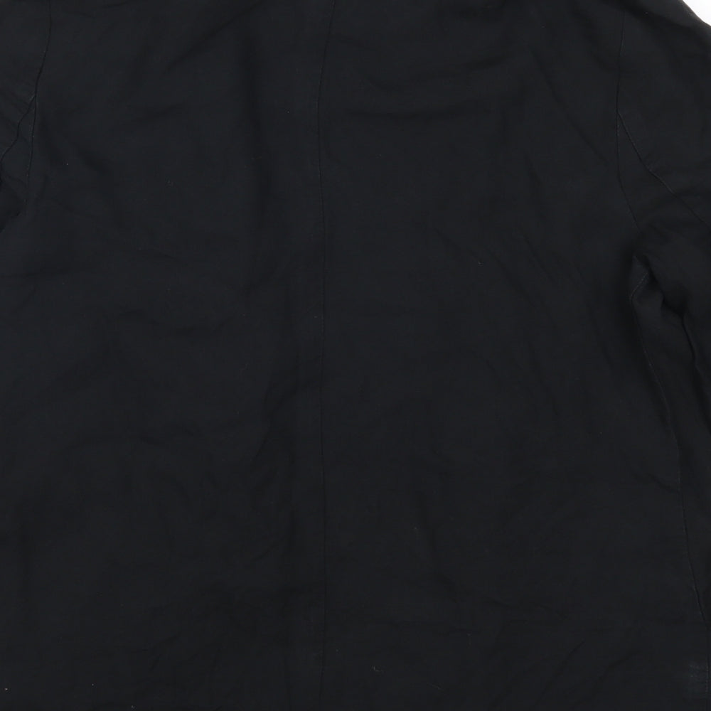 Womens UK Size 14 Oasis Black Jacket