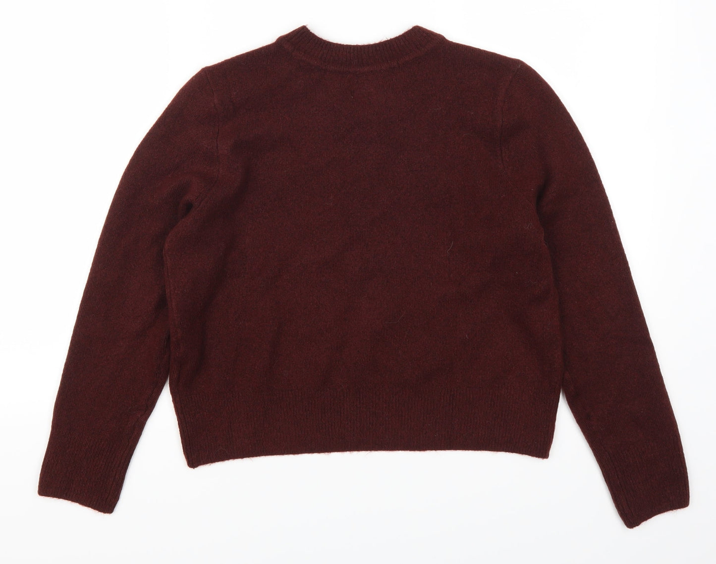 H&M Womens Red   Pullover Jumper Size S