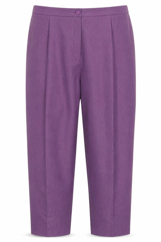 Womens UK Size 22 Modern Classics Regular Fit  Purple Trousers