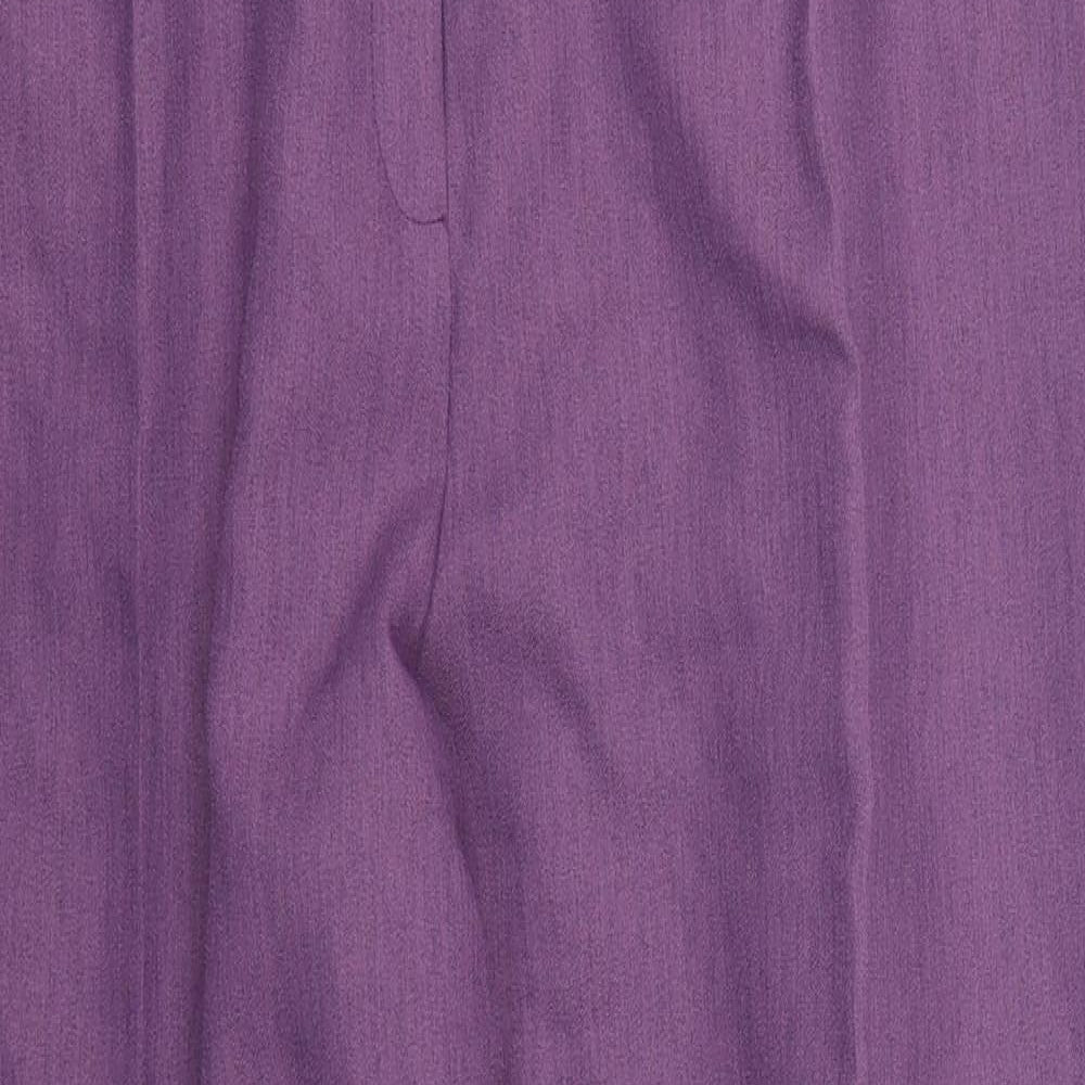 Womens UK Size 22 Modern Classics Regular Fit  Purple Trousers