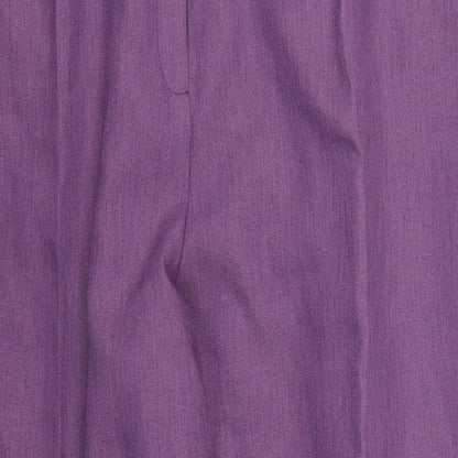Womens UK Size 22 Modern Classics Regular Fit  Purple Trousers