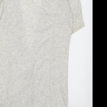 New Look Womens Grey   Cardigan Jumper Size 12