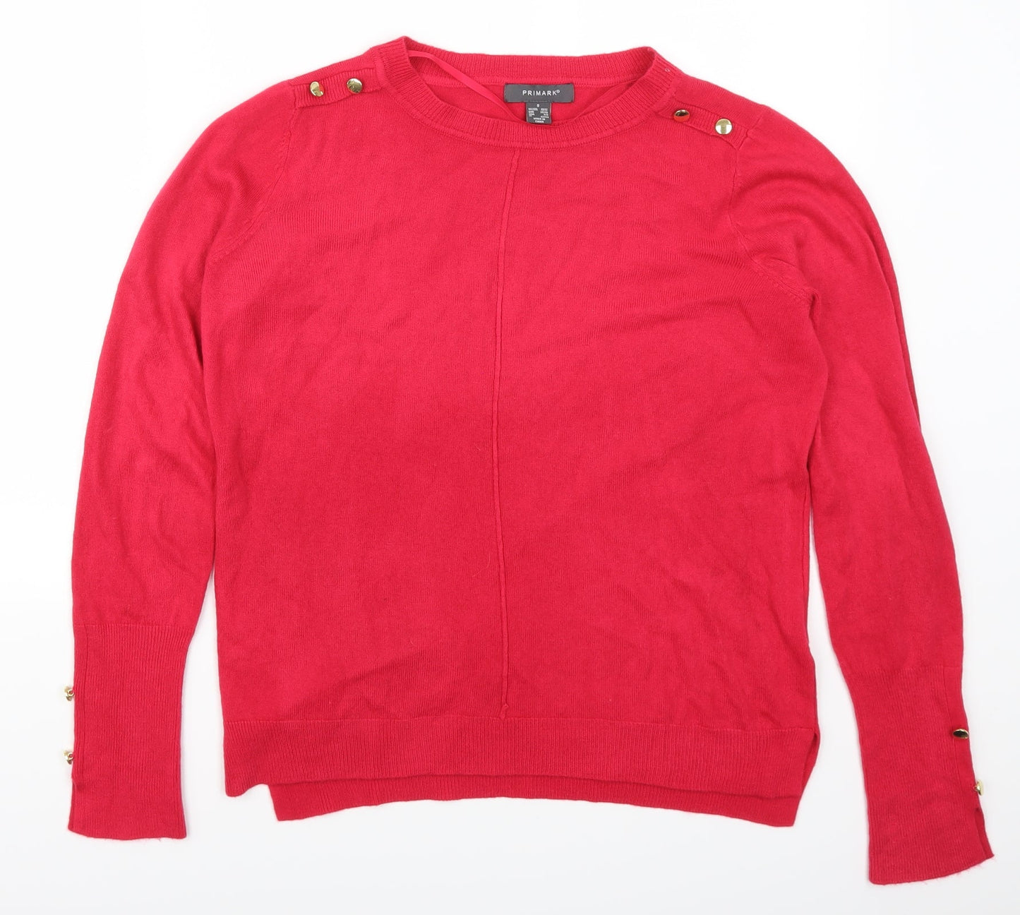 Primark Womens Pink   Pullover Jumper Size 10