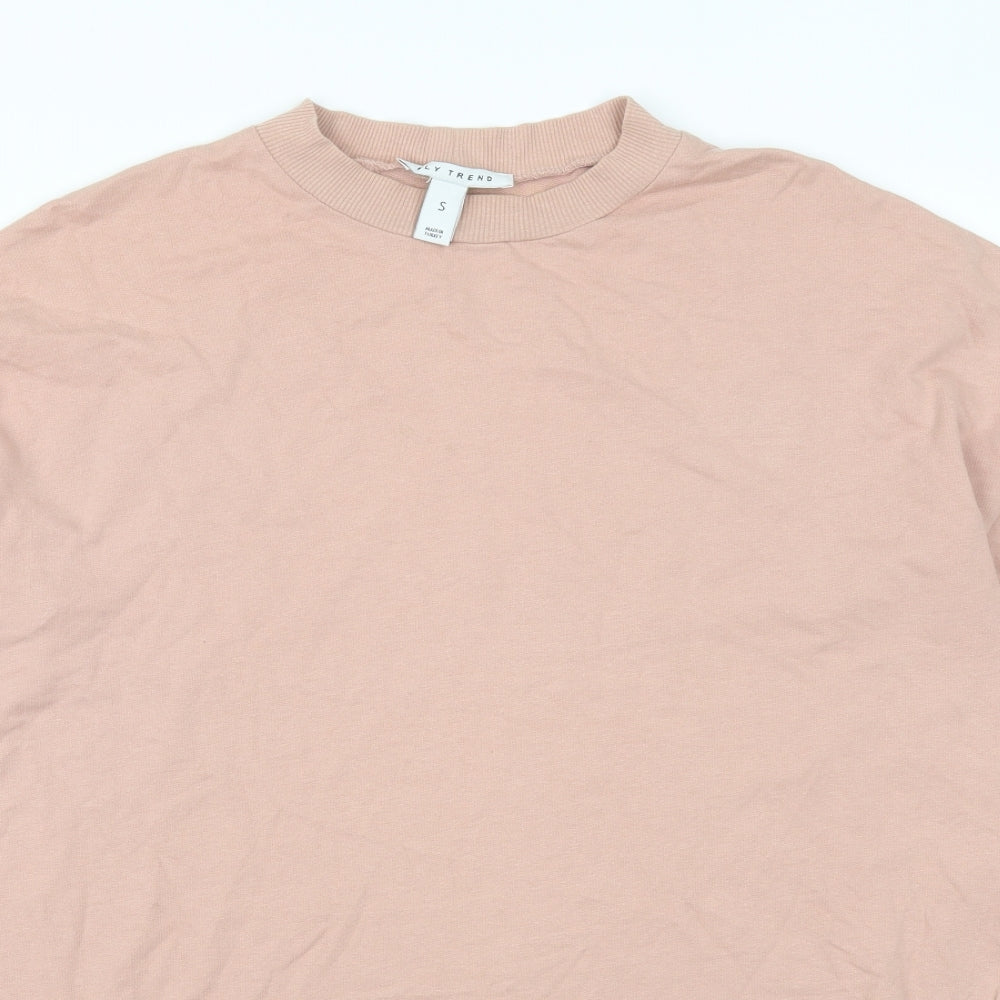 NLY Trend Womens Pink   T-Shirt Dress  Size S  - Sweater Dress