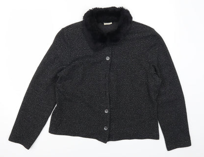 mACKAYS Womens Grey   Jacket Coatigan Size 16  - .