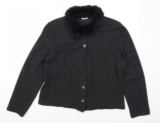 mACKAYS Womens Grey   Jacket Coatigan Size 16  - .