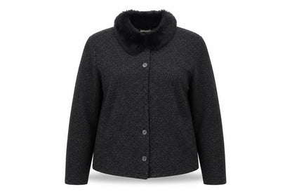 mACKAYS Womens Grey   Jacket Coatigan Size 16  - .