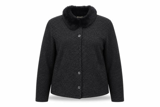 mACKAYS Womens Grey   Jacket Coatigan Size 16  - .