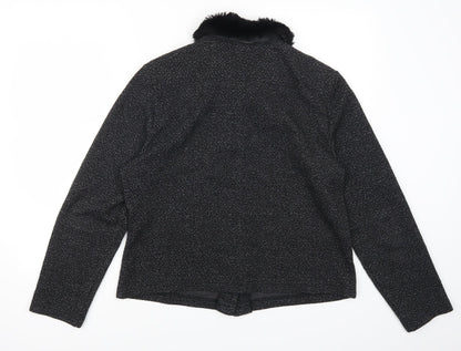 mACKAYS Womens Grey   Jacket Coatigan Size 16  - .