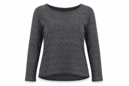 Womens UK Size S H&M Grey Basic T-Shirt