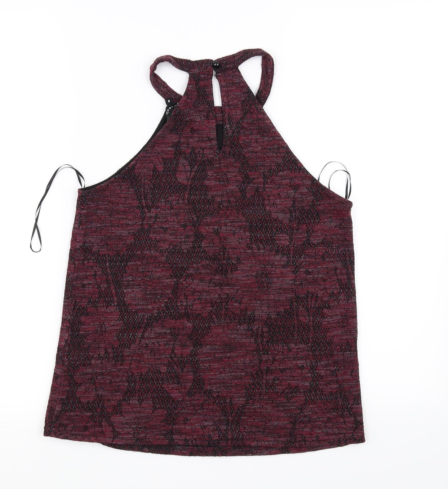 Womens UK Size 8 New Look Purple Basic Blouse