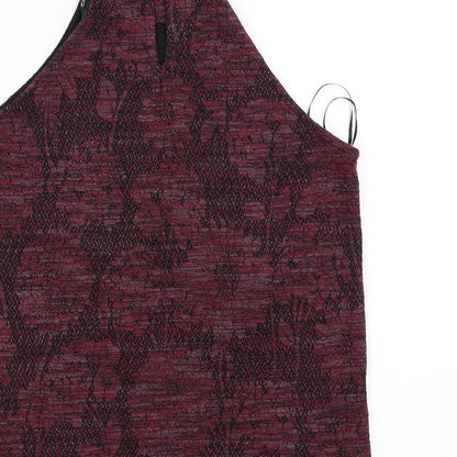 Womens UK Size 8 New Look Purple Basic Blouse