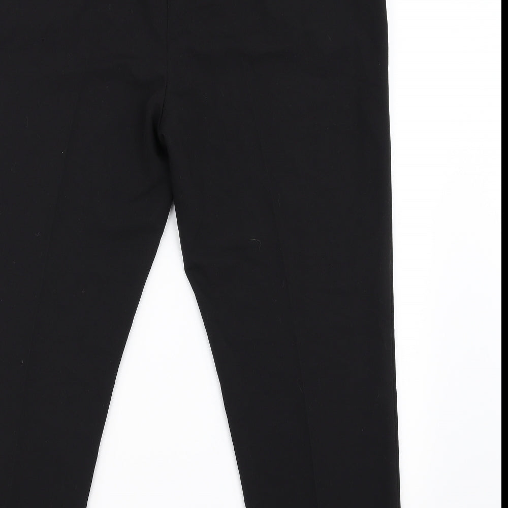 Womens UK Size 12 Dorothy Perkins Regular Fit  Black Trousers
