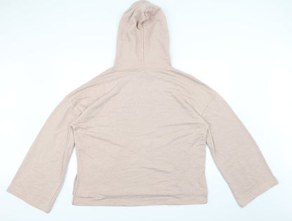 Boohoo Womens Pink   Pullover Hoodie Size XL