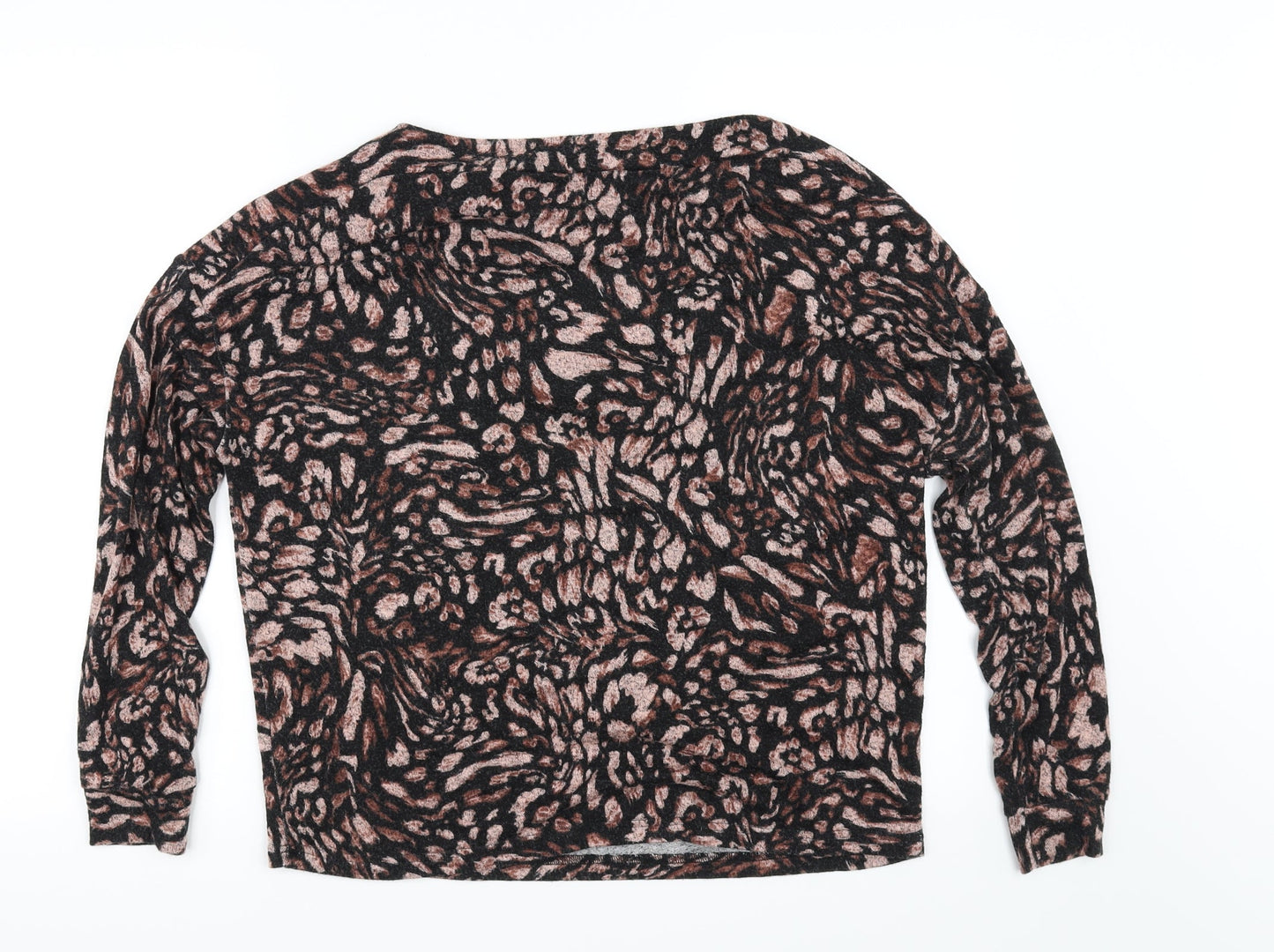 Dorothy Perkins Womens Multicoloured Animal Print  Pullover Jumper Size 10