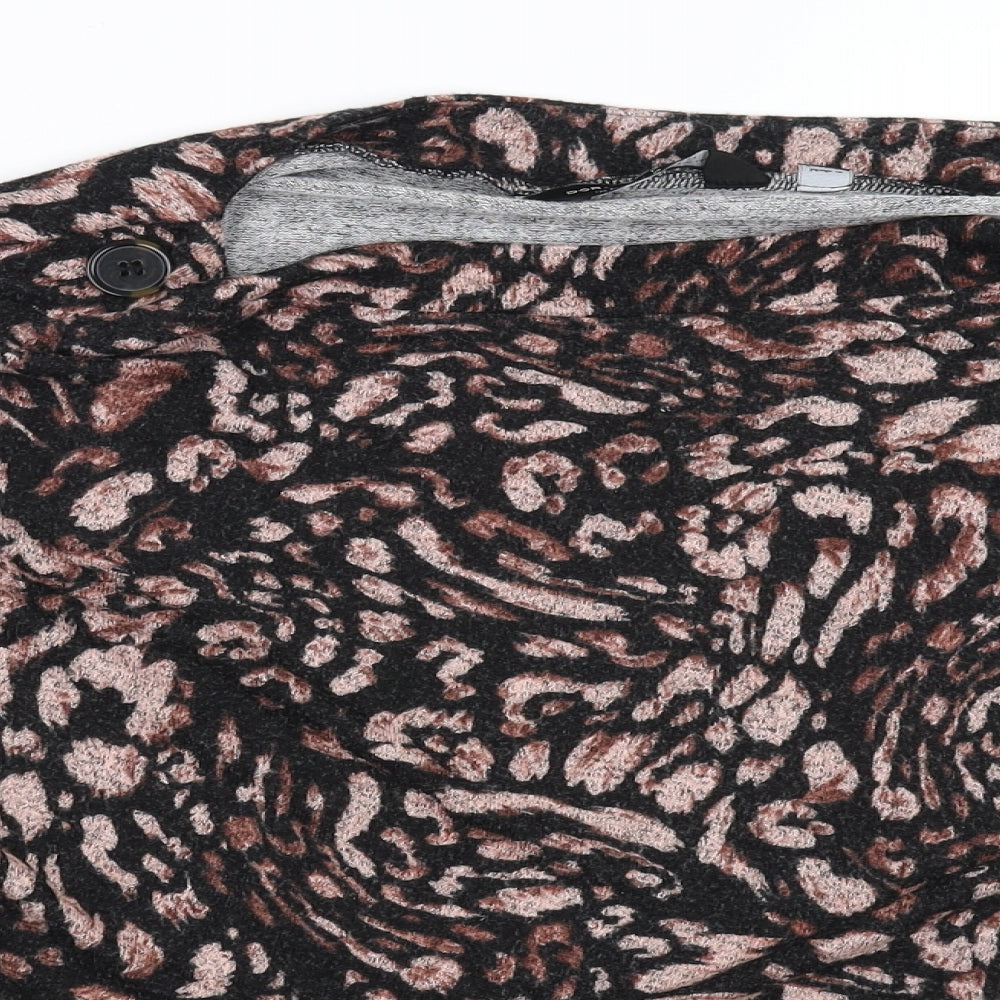 Dorothy Perkins Womens Multicoloured Animal Print  Pullover Jumper Size 10