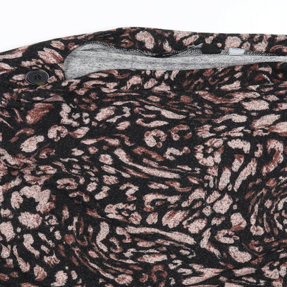Dorothy Perkins Womens Multicoloured Animal Print  Pullover Jumper Size 10