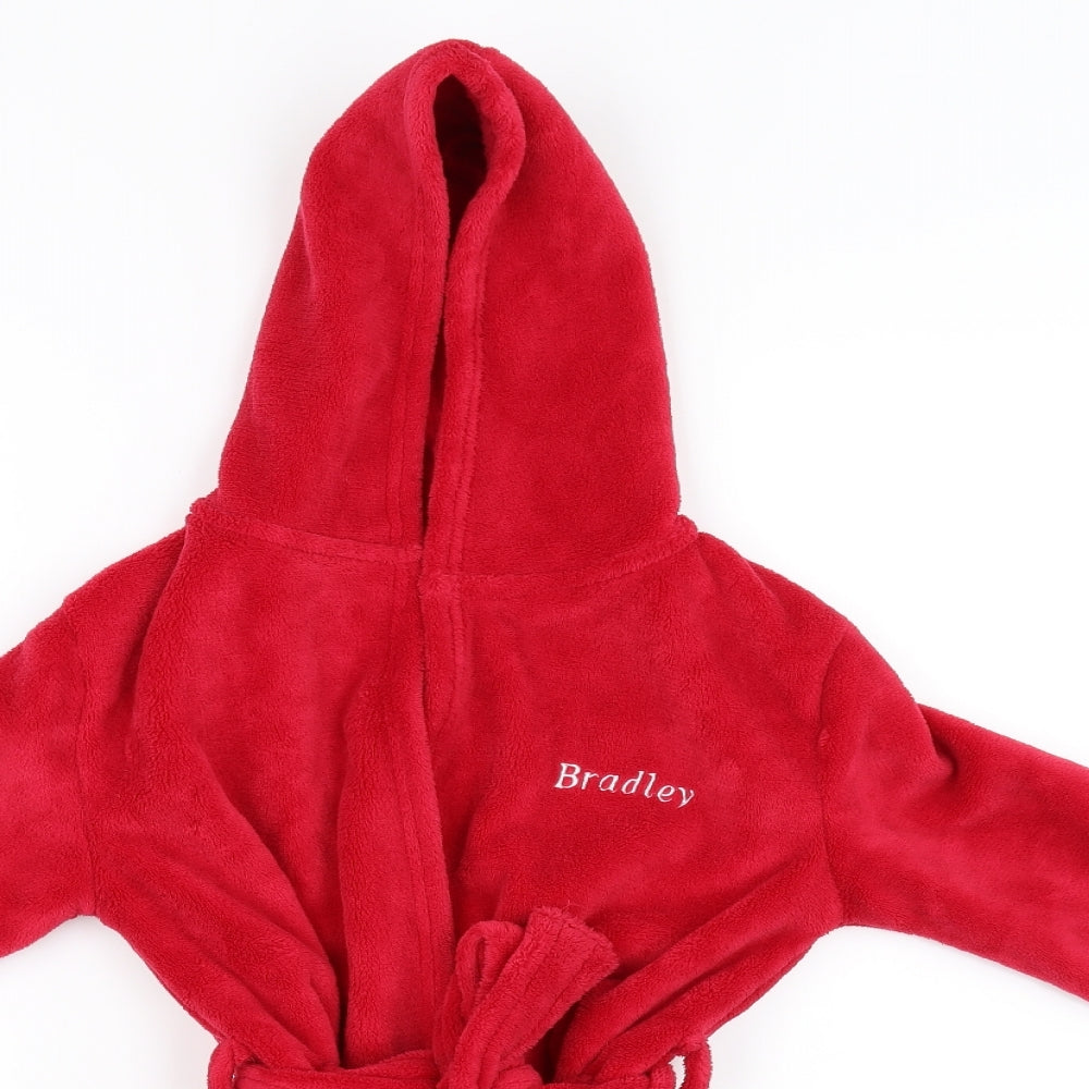 Preworn Boys Red    Gown Size 6-7 Years