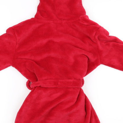 Preworn Boys Red    Gown Size 6-7 Years