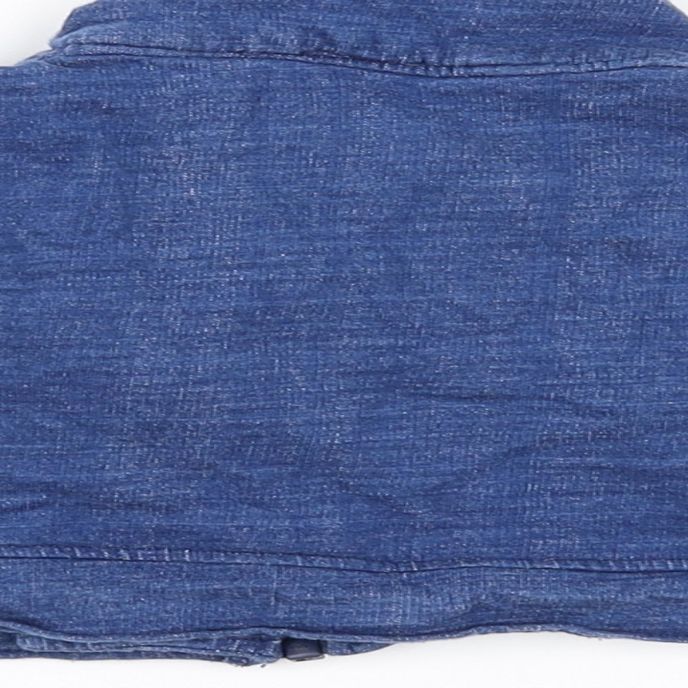 Preworn Boys Blue   Full Zip Jumper Size 3-4 Years