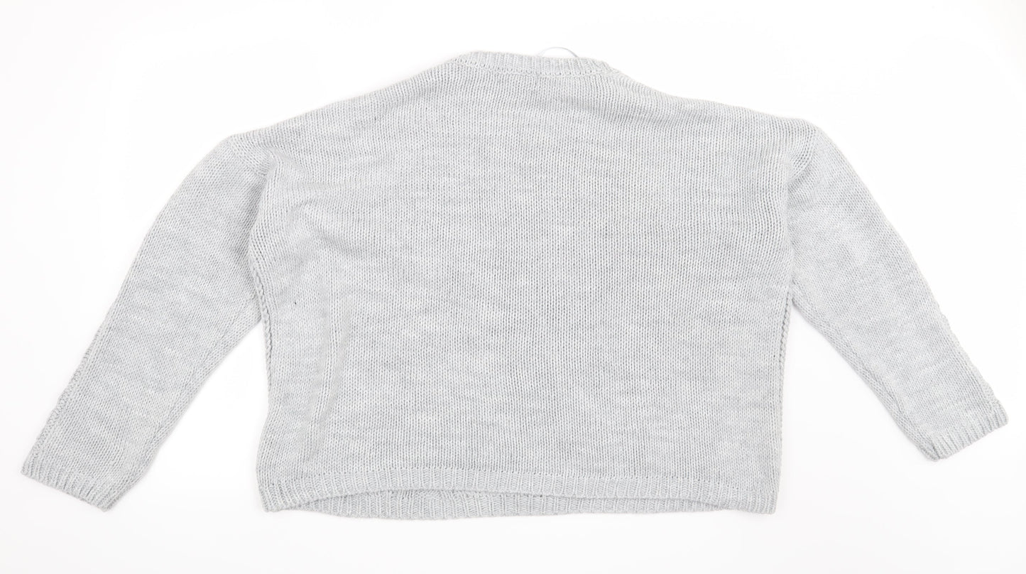 Primark Womens Grey   Pullover Jumper Size 18
