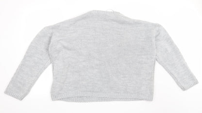 Primark Womens Grey   Pullover Jumper Size 18