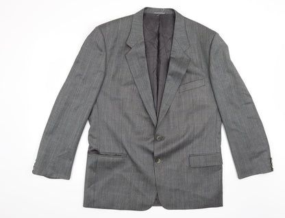 Mens UK Size M St Michael Regular Grey Suit Jacket