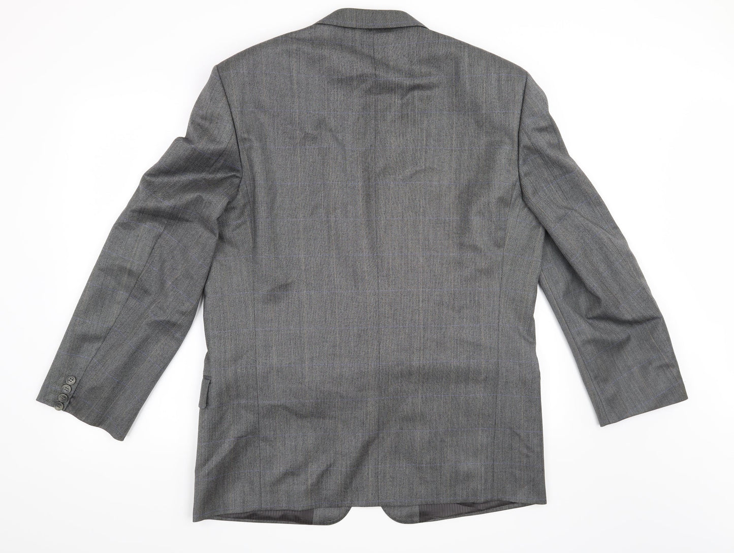 Mens UK Size M St Michael Regular Grey Suit Jacket