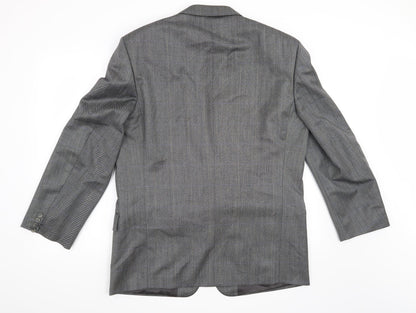 Mens UK Size M St Michael Regular Grey Suit Jacket