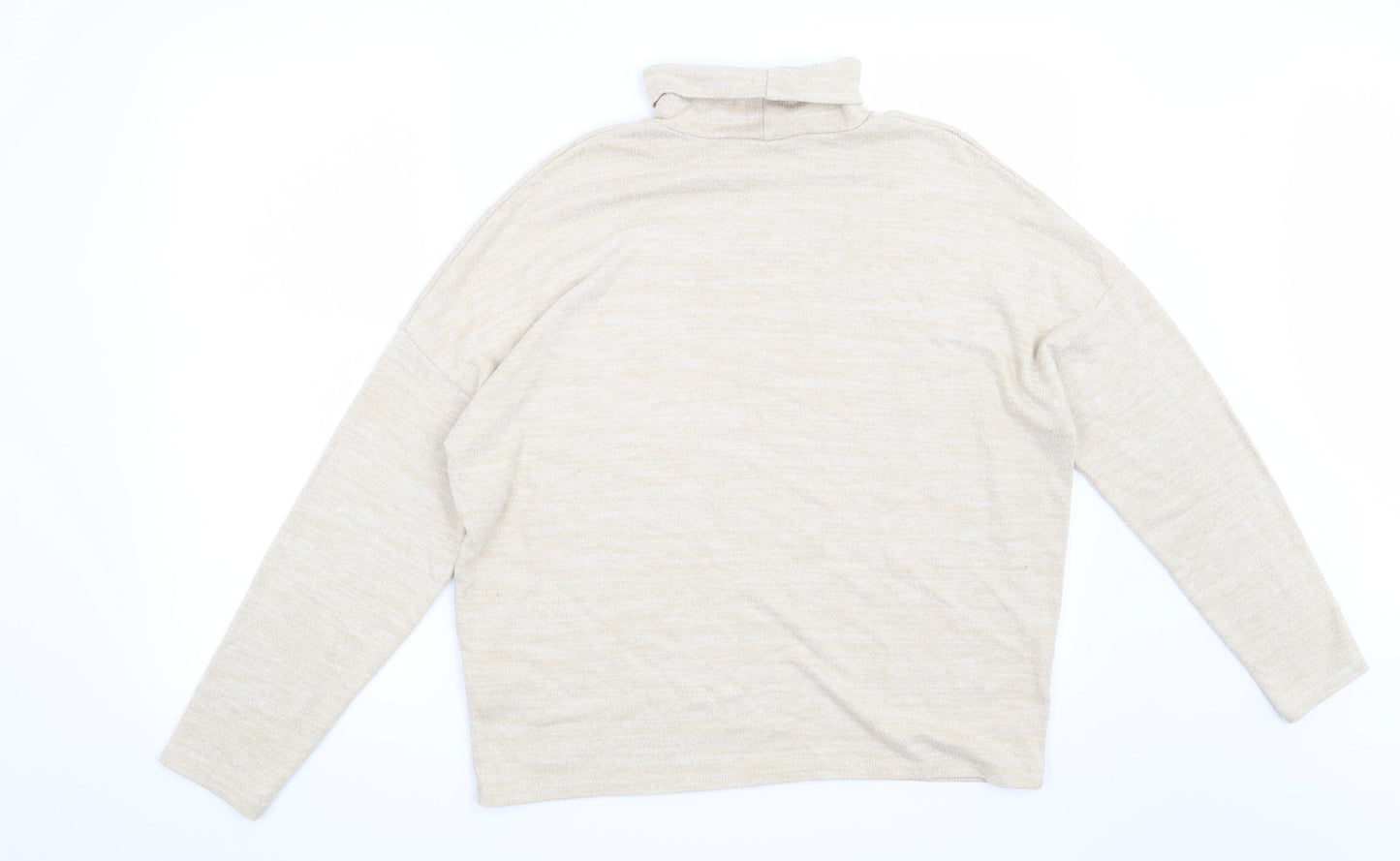 H&M Womens Beige   Pullover Jumper Size M
