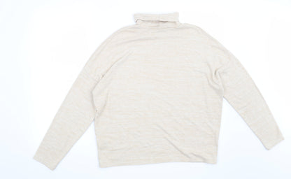 H&M Womens Beige   Pullover Jumper Size M