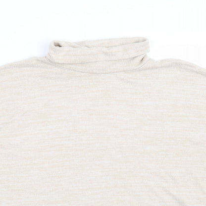 H&M Womens Beige   Pullover Jumper Size M